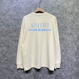 Amiri long sleeve shirts crayon horizontal strip printing