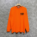 Amiri long sleeve shirts chain letter printing