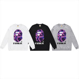Bathing ape Crew neck sweatshirt