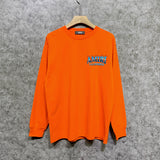 Amiri long sleeve shirts flame island printing