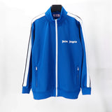 Palm Angels sweatshirt Striped zip-up cardigan