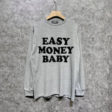 Amiri long sleeve shirts fat letter printing
