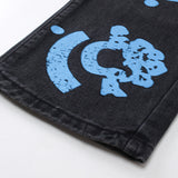 Denim Tears Jeans Loose Men's and Women's Casual Pants