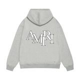 Amiri hoodie overlapping letter print