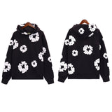 Denim Tears Hoodie Sweatpants Puff Print Couple Loose Hooded Sweater(Options need to be purchased separately)
