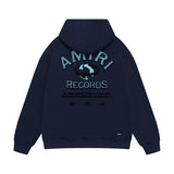 Amiri hoodie earth letter printing