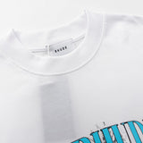 Rhude T Shirt Micro Label Flower Letter Print Pattern Short Sleeve T-Shirt