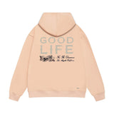 Amiri hoodie with distressed text printing