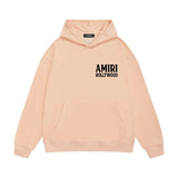 Amiri hoodie wolf music hand print