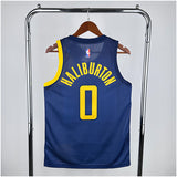 NBA Jerseys Season 18, Pacers, City Edition No. 0, Halliburton