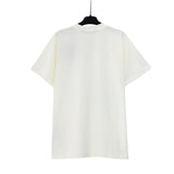 Palm Angels T Shirts Rainbow Star Letter Print Short Sleeve T-Shirt
