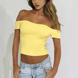 Women Tops Summer Fashion Sexy Top (Zy0414)