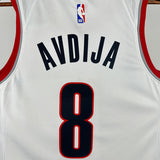 NBA Jerseys Season 23, Trail Blazers, Home, White No. 8, Averdia