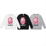 Bathing ape Crew neck sweatshirt