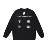 Bathing ape Crew neck sweatshirt