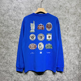 Amiri long sleeve shirts medal set printing