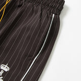 Rhude Shorts Coconut Embroidery Casual Beach Stripe Shorts