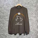 Amiri long sleeve shirts night sky pegasus printing