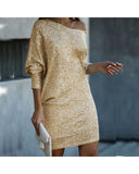 Women Party Dress Minimalist and Chic Women Dresses Collectio (SS0416)