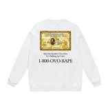 Bathing ape Crew neck sweatshirt