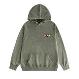 Amiri washed hoodie billiard cue washed distressed printing