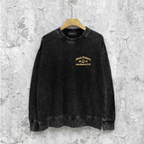 Amiri washed sweatshirt MV printed washed old