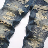 Mens Fashion Jeans damaged #027