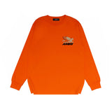 Amiri long sleeve shirts mottled pegasus printing