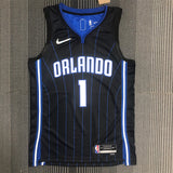 NBA Jerseys 75th Anniversary, Magic, Black 1, Maddie