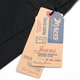 Mens Fashion Jeans White cotton flower 1322#