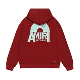 Amiri hoodie large radar shape printing