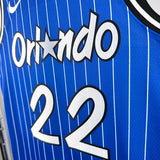 NBA Jerseys Season 19, Magic, Retro, Striped Blue No. 22, Wagner