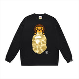 Bathing ape Crew neck sweatshirt