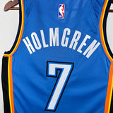 NBA Jerseys Season 23, Thunder, Blue No. 7, Holmgren