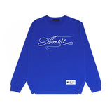 Amiri long sleeve shirts needlework letterprinting