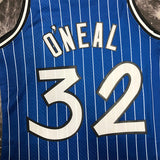 NBA Jerseys MN Hot Pressed Retro Jersey SW Magic 9495 Season, Blue No.32 O'Neal