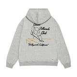 Amiri hoodie billiard sketch printing