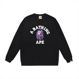 Bathing ape Crew neck sweatshirt