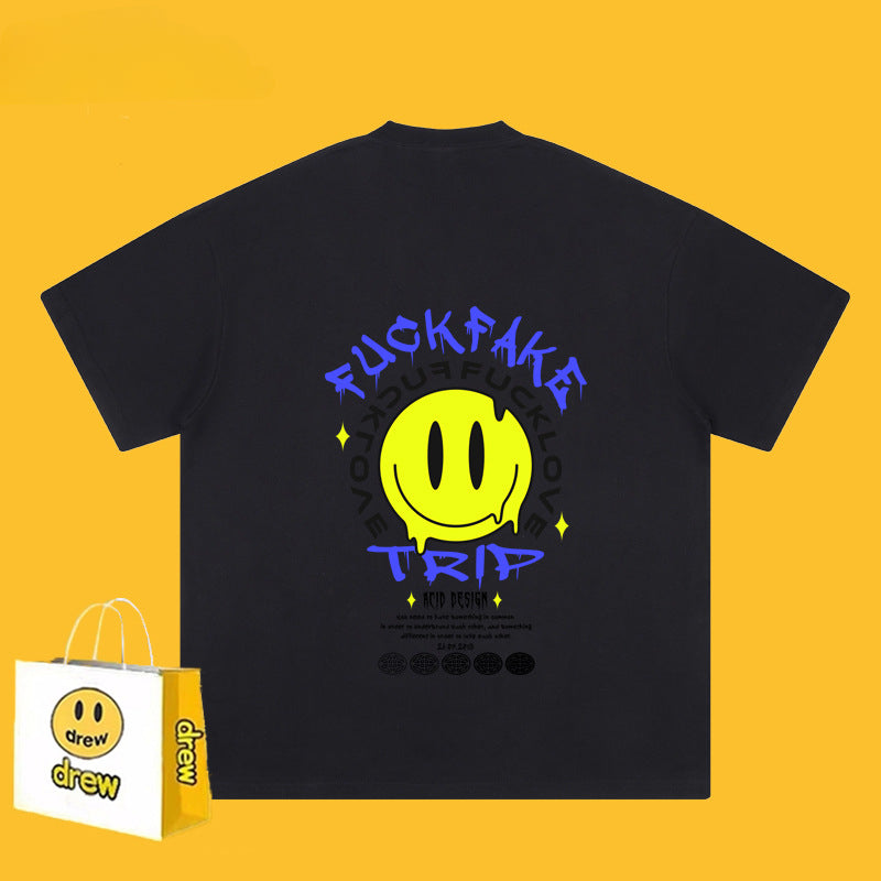 Drew T Shirts Printed T-shirt Loose Street