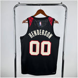 NBA Jerseys 24 season, Blazers, City Edition No. 00, Henderson