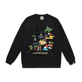 Bathing ape Crew neck sweatshirt