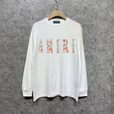 Amiri long sleeve shirts retro totem printing