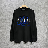 Amiri long sleeve shirts new font cobra printing
