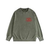 Amiri washed sweatshirt la limited art word printing washed and distressed