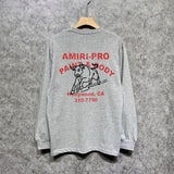 Amiri long sleeve shirts bull printing