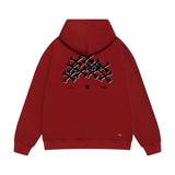 Amiri hoodie skeleton letterprinting