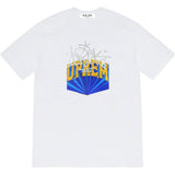 Men T-shirts 23ss Irak Arc Tee Starlight Color Graffiti Letter Short Sleeve T-Shirt