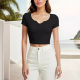 Women Tops Fashion Sexy Cool Vest (ZJ0415)