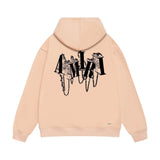 Amiri hoodie chain letter printing