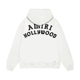 Amiri hoodie hollywood pure letterprinting